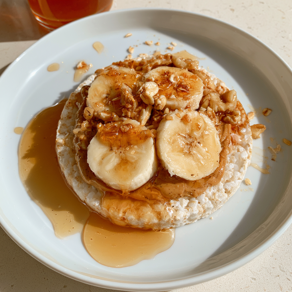 The GOAT rice cake recipe made with Subtle Snacks protein rice cakes