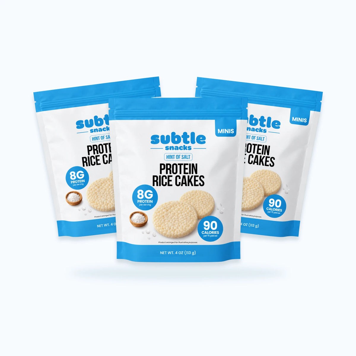 Protein Rice Cake Minis Hint of Salt