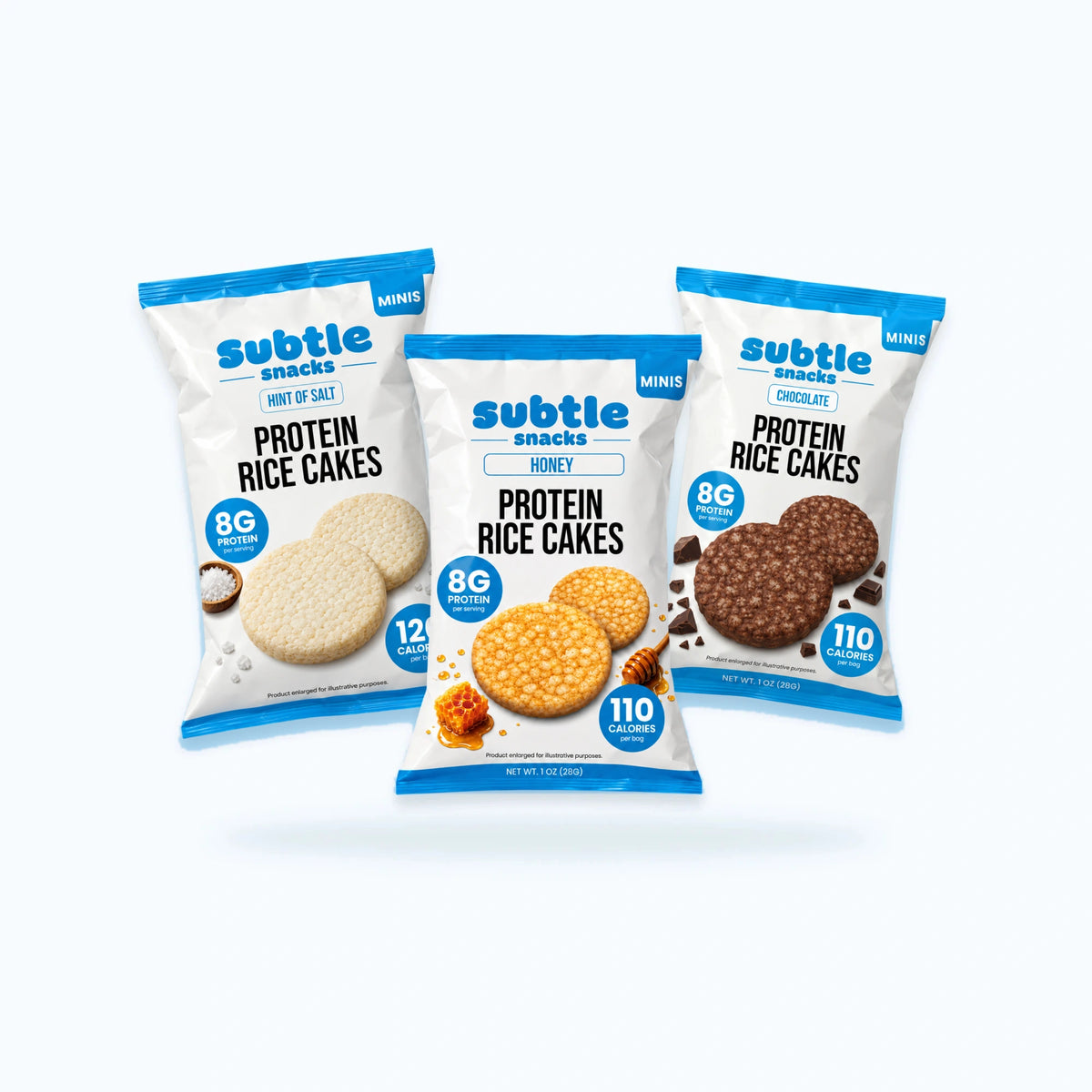 Protein Rice Cake Snack Packs, 24 Pack Variety